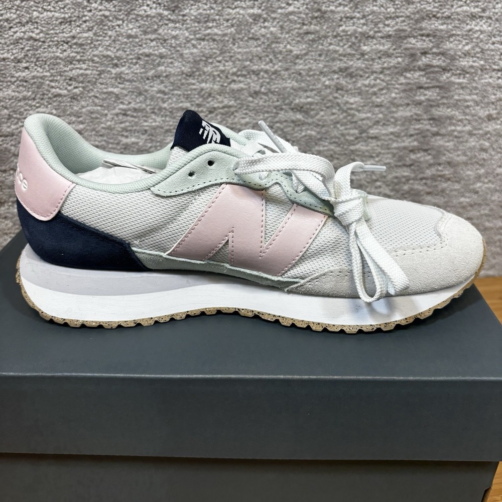 New Balance Women Sz 9 237 Grey Pink Blue WS237PGP Casual Hip Walking - Picture 5 of 9